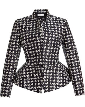 Lanvin Printed Basque Jacket - Black