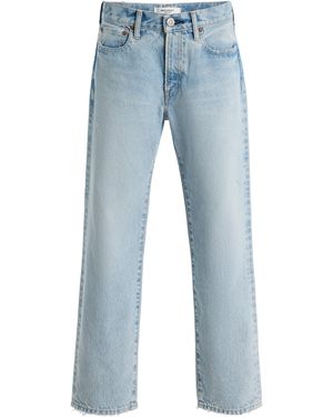 Moussy Elko Rigid Boyfriend Jeans - Blue
