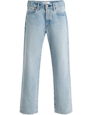 Moussy Elko Rigid Boyfriend Jeans - Blue