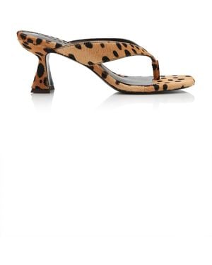 Cult Gaia Abi Leather Sandals - Multicolour