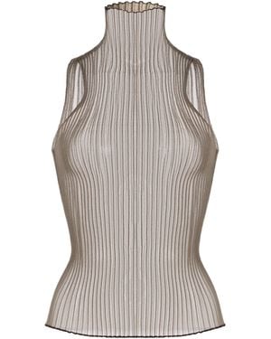 AISLING CAMPS Modern Mist Top - Grey