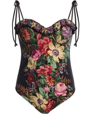 Sea Viktoria Floral One-Piece Swimsuit - Red