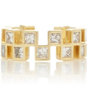 KATKIM 18k Yellow Gold Anerise Ear Cuff - Metallic