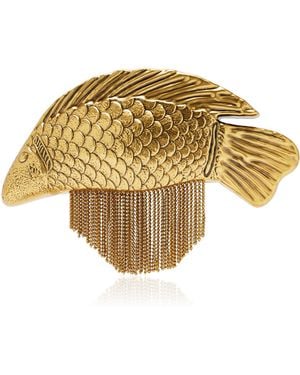 Cult Gaia Neemo Metal Clutch - Metallic