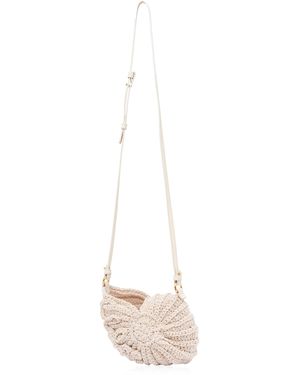 Chloé Sea Treasures Crocheted Crossbody Bag - White