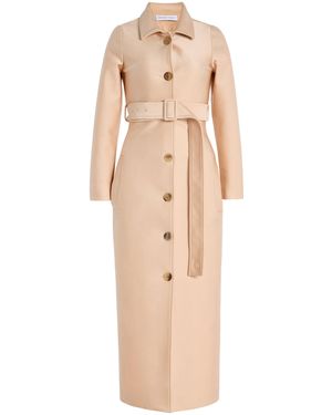 Marie Adam-Leenaerdt Belted Midi Dress - Natural