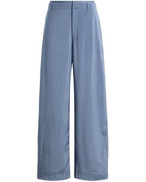 Lemaire Creased Soft Trousers - Blue