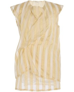 The Row Inawa Layered Silk Top - Natural