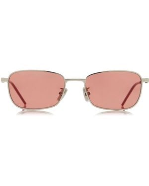 Givenchy Speed Square-Frame Metal Sunglasses - Pink