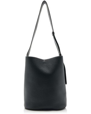 LIE STUDIO The Norma Leather Tote - Black