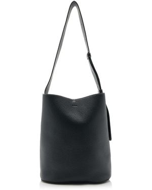 LIE STUDIO The Norma Leather Tote - Black