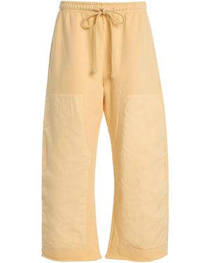 Leset Jamie Cotton Carpenter Trousers - Natural