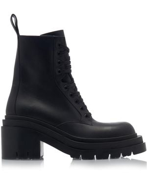 Bottega Veneta The Lug Lace-up Boots - Black