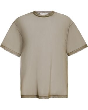 Frankie Shop Zolli Mesh T-Shirt - Green