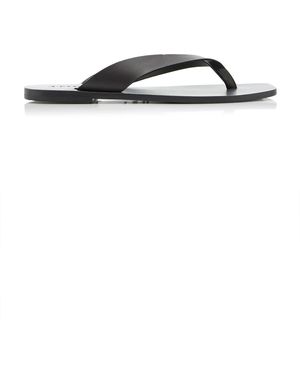 A.Emery Kinto Leather Sandals - Black