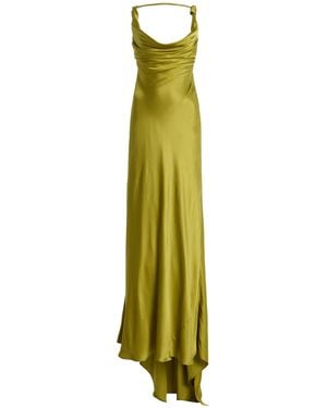 Arcina Ori Exclusive Darcy Satin Maxi Dress - Green