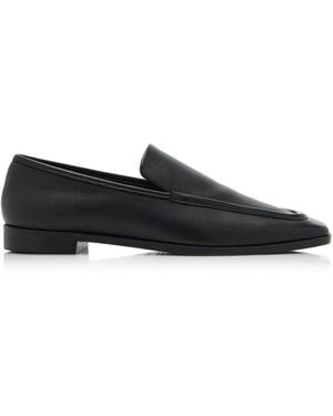 A.Emery Lane Leather Loafers - Black