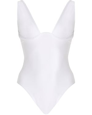 JADE Swim Paloma One-piece Swimsuit - White