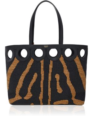 Ferragamo Gancio Medium Bag - Black