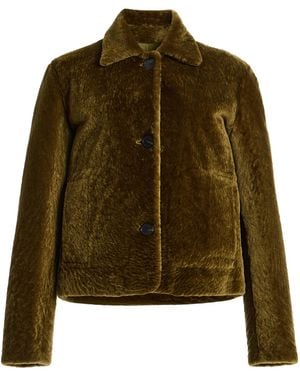 Arma Emy Merino Velvet Jacket - Green