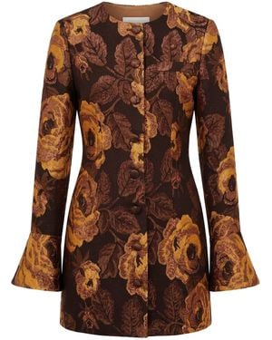Alexandra Pijut Primrose Blazer Dress - Brown