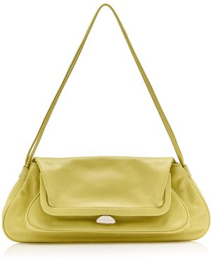 Dries Van Noten Clasp Shoulder Bag - Yellow