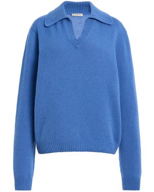 Kallmeyer Lorenzo Polo Cashmere Jumper - Blue
