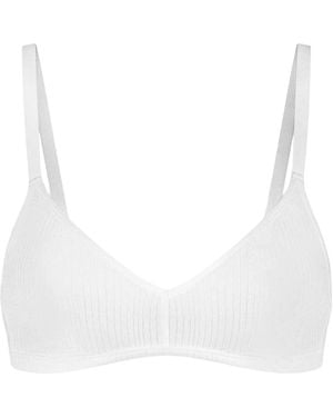 NEGATIVE Whipped Non-Wire Bra - White