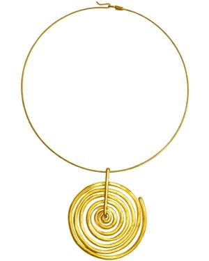 CANO Camino 24K-Plated Choker Necklace - Metallic