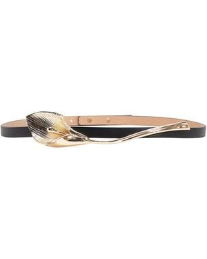Carolina Herrera Calla Lily Belt - Black