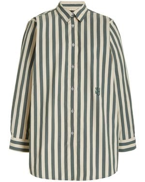 YAITTE Exclusive Buoy Striped Shirt - Green