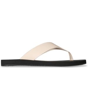 The Row Dune Classic Ginza Leather Sandals - White