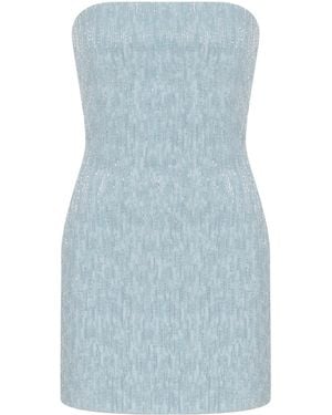 Ila Elena Sequined Mini Dress - Blue