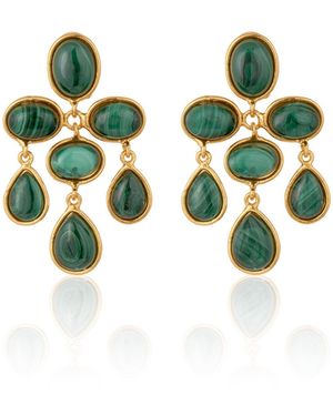 Sylvia Toledano Plated Valse Earrings - Blue