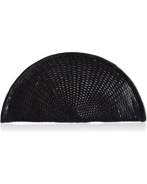 Bembien Perla Leather Clutch - Black
