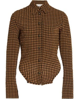 Nanushka Saro Top - Brown