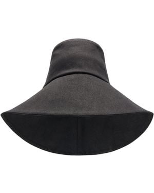 Janessa Leone Walker Cotton Bucket Hat - Black