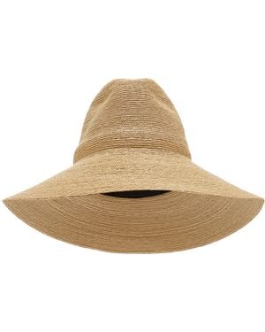 Janessa Leone Colette Straw Fedora - Natural