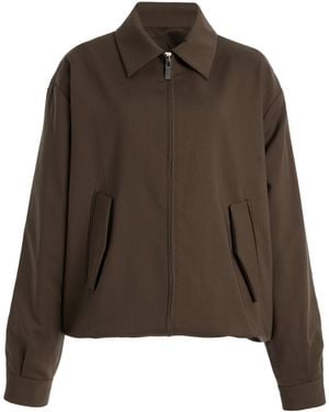 Rohe Wool Blouson Jacket - Brown