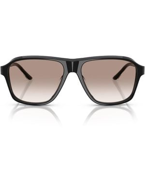 KHAITE X Oliver Peoples 1978Rx Square-Frame Acetate Sunglasses - Brown