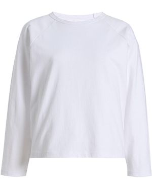 Leset Margo Cotton Baseball T-Shirt - White