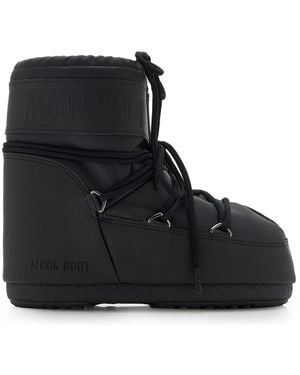 Moon Boot Icon Low Nylon Boots - Black