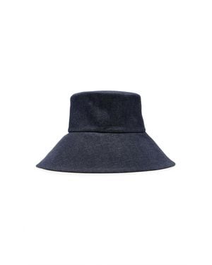 Janessa Leone Walker Denim Bucket Hat - Blue