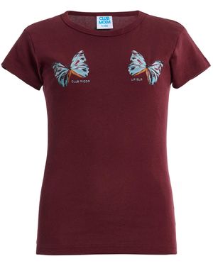 Club Moda Exclusive La Isla Cotton Baby T-Shirt - Red
