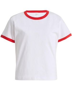 Leset Margo Cotton Ringer T-Shirt - Red