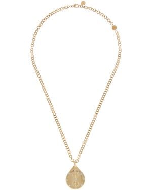 Harakh Drops Of Joy 18k Yellow Gold Diamond Pendant Necklace - Metallic