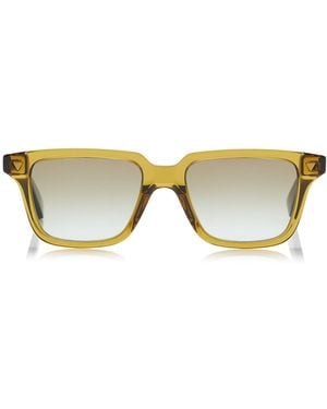 Bottega Veneta Square-Frame Acetate Sunglasses - Brown