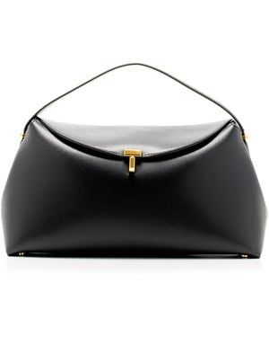 TOTEME T-lock Top Handle Bag - Black
