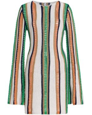 Significant Other May Crochet Mini Dress - Multicolour