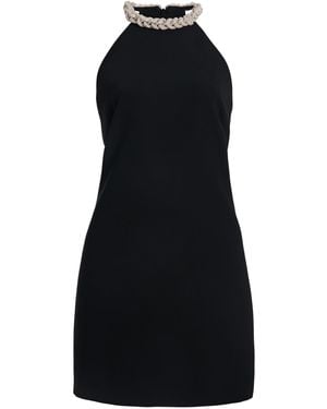 Zuhair Murad Sleeveless Embellished Mini Dress - Black